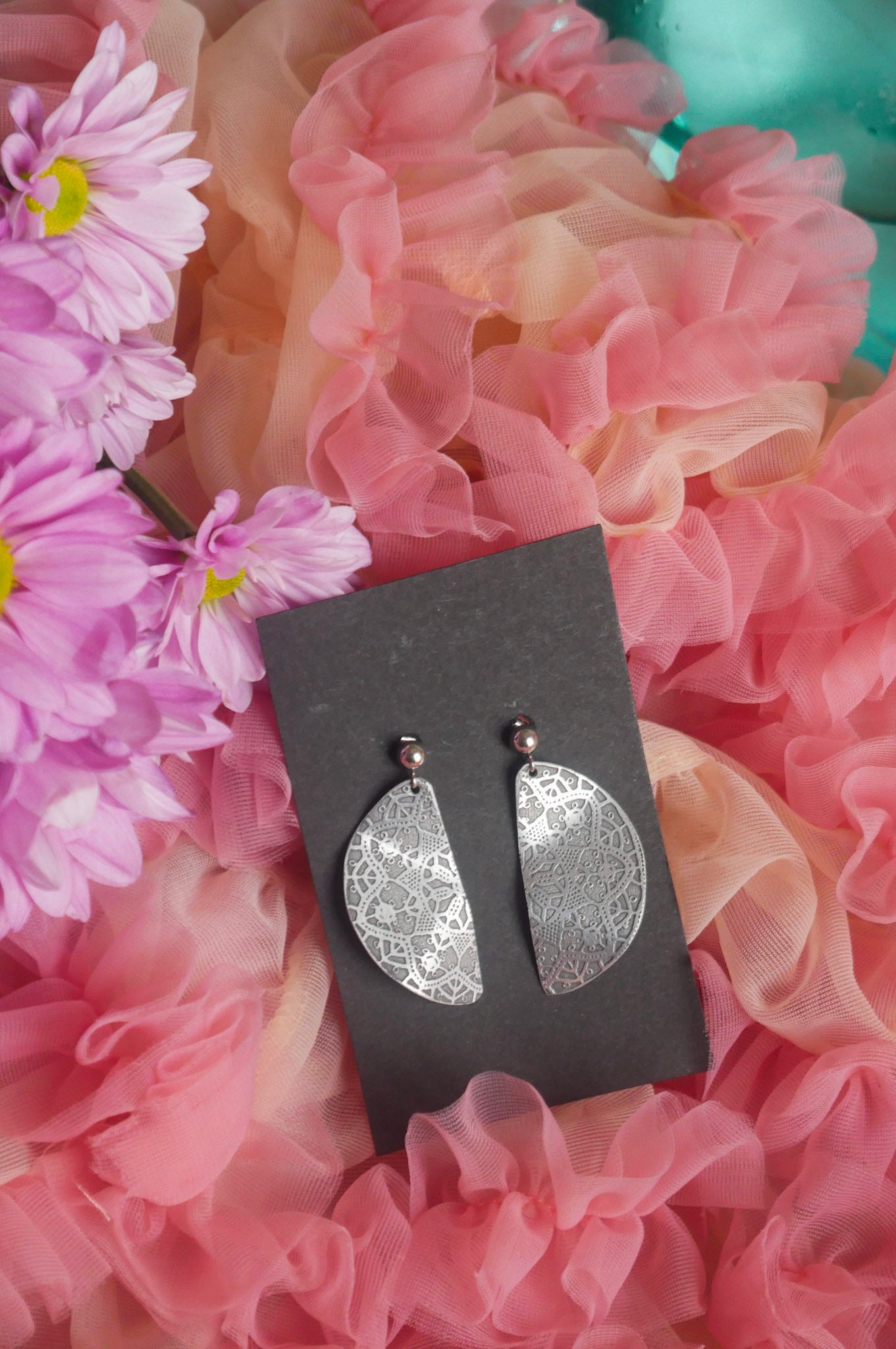 Lace Petal Earings