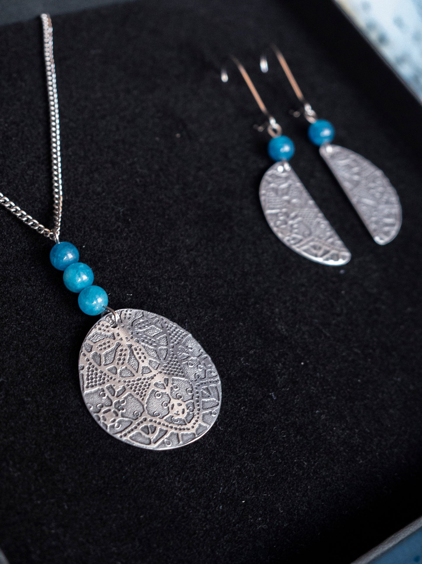 Blue Stone Set