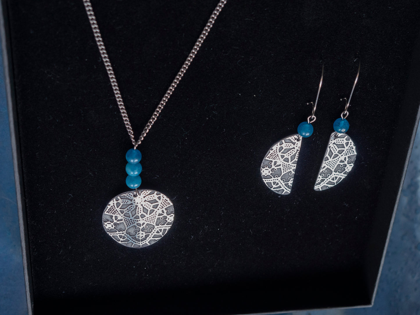 Blue Stone Set