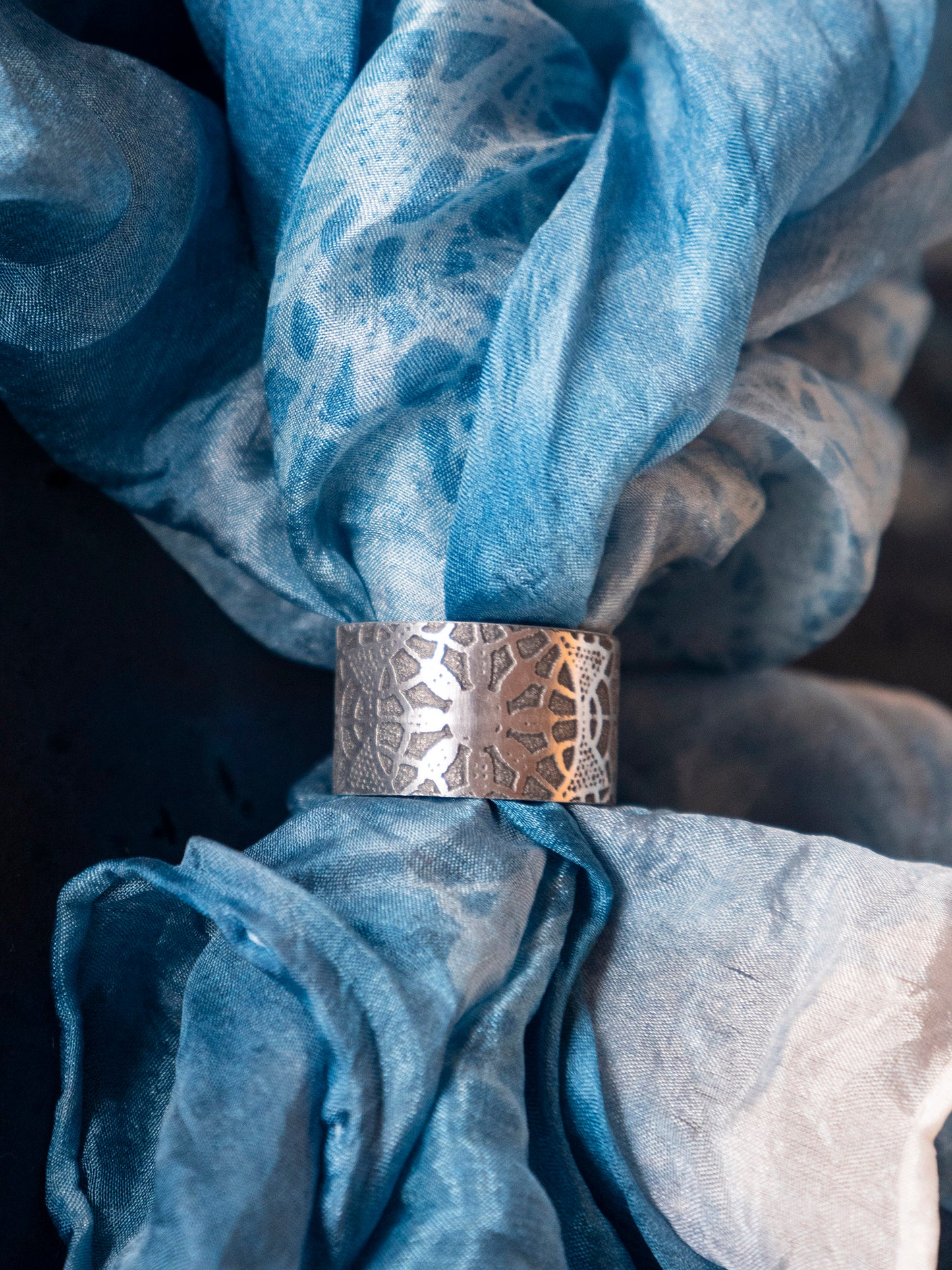 Heart Of Lace Open Ring