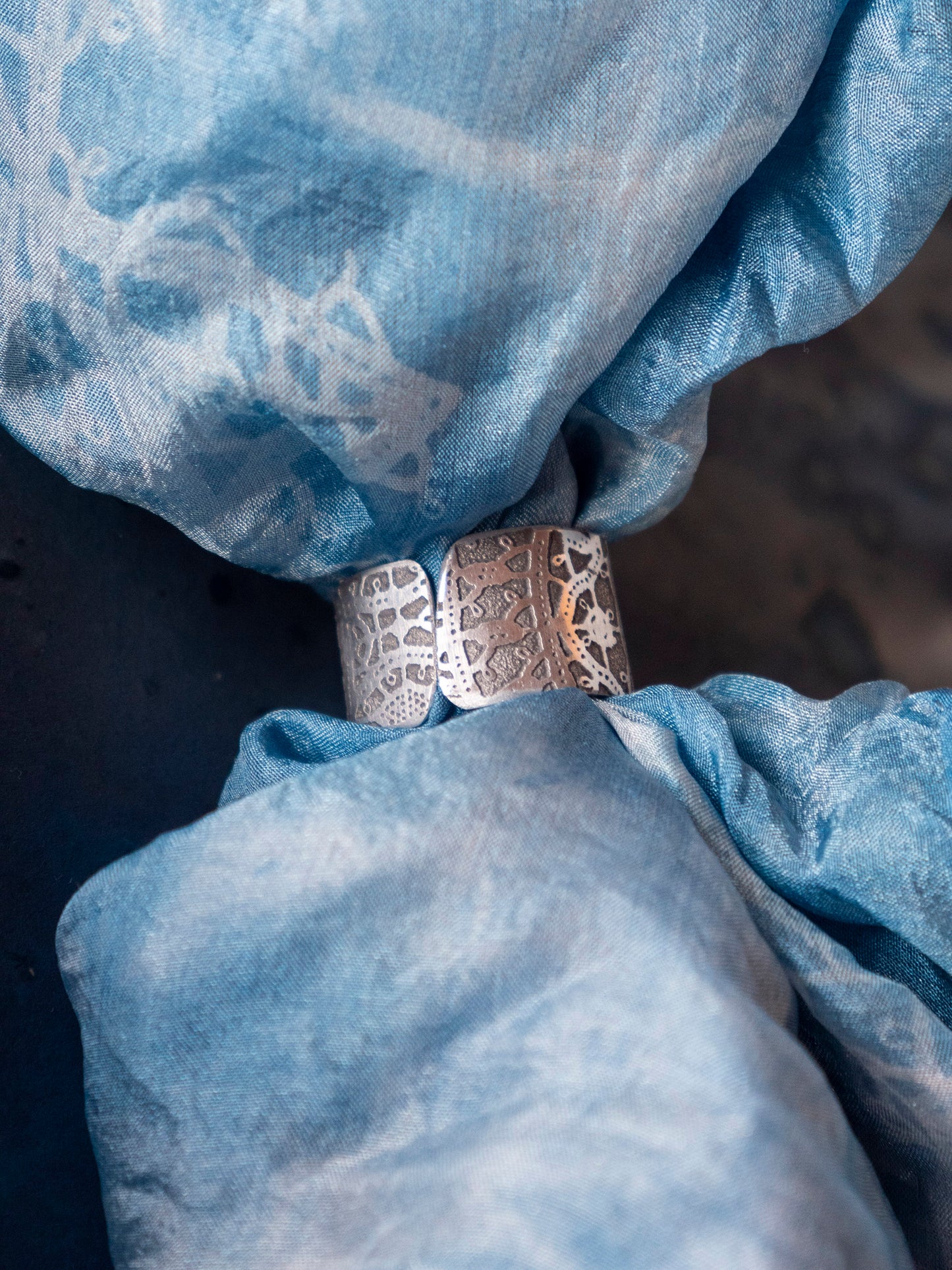 Heart Of Lace Open Ring