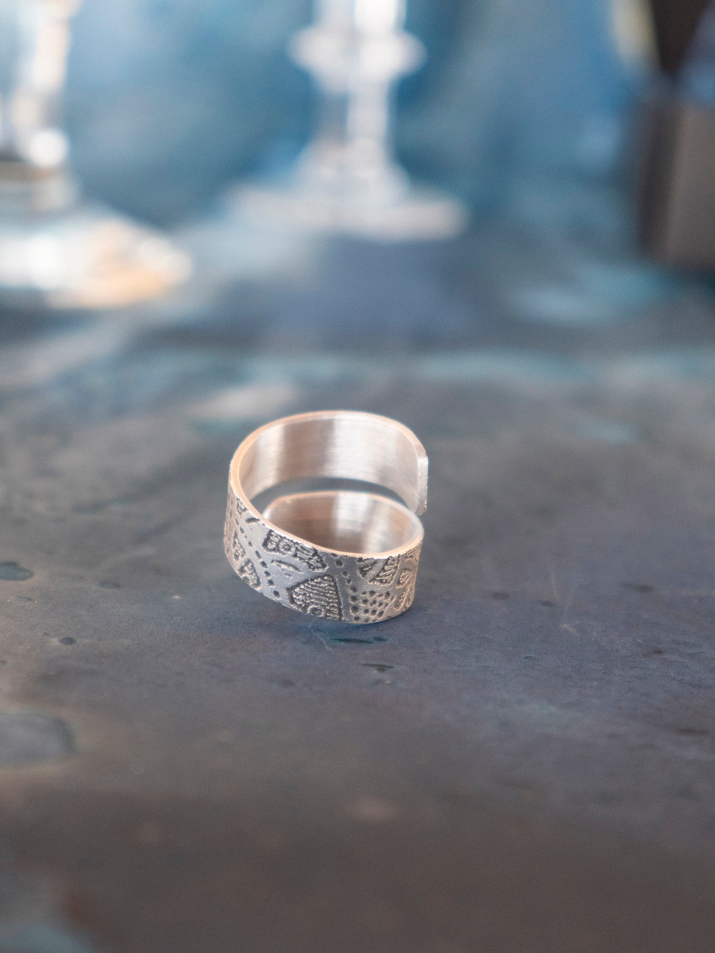 Swirl Open Ring