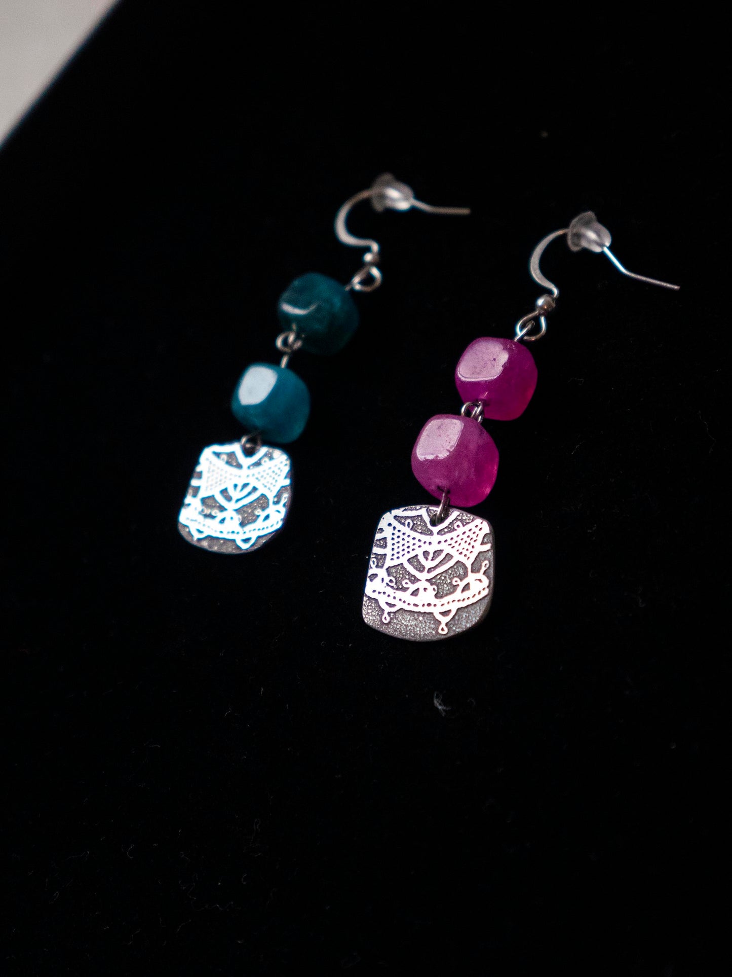 Sea Cube Earrings