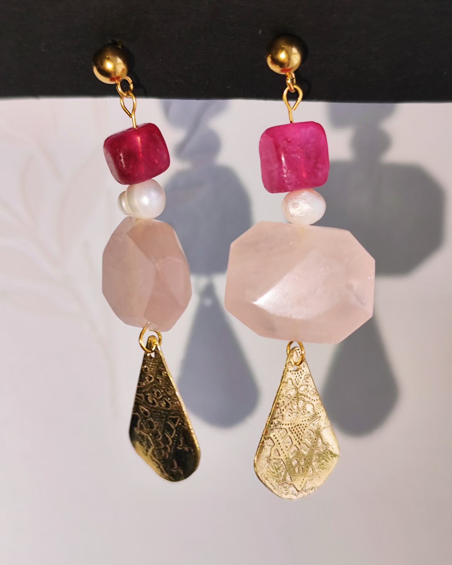 Pink Bonbon Earrings