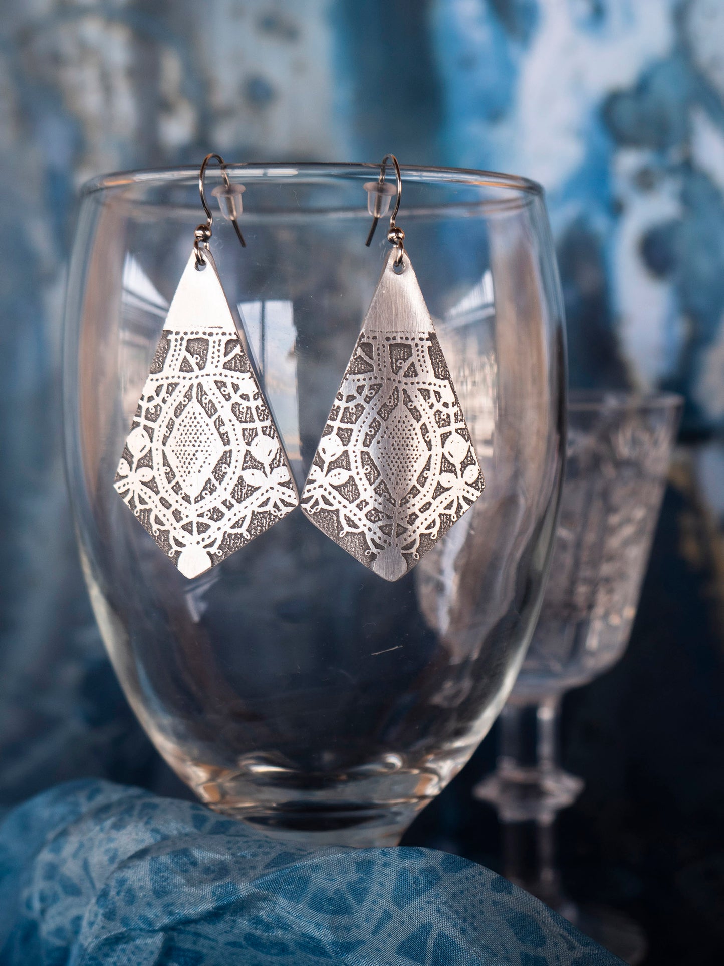 Dragon Lace Earrings